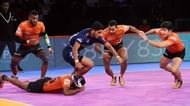Vikas Khandola was the best raider on the mat tonight
